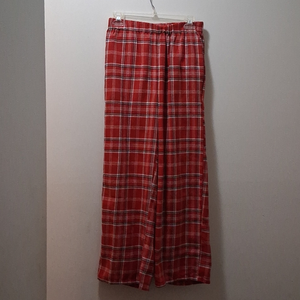 Ambiance Red Plaid Women's Pants